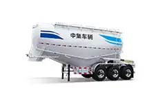 铝合金粉粒物料运输半挂车