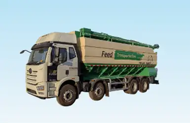 散装饲料运输车