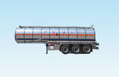 33.6方铝合金保温半挂车