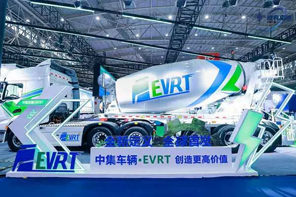  EVRT-MIX纯电动头挂搅拌车
