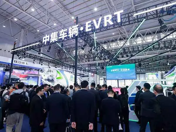 “中集车辆EVRT”产品平台亮相武汉商用车展 加速场景化应用探索